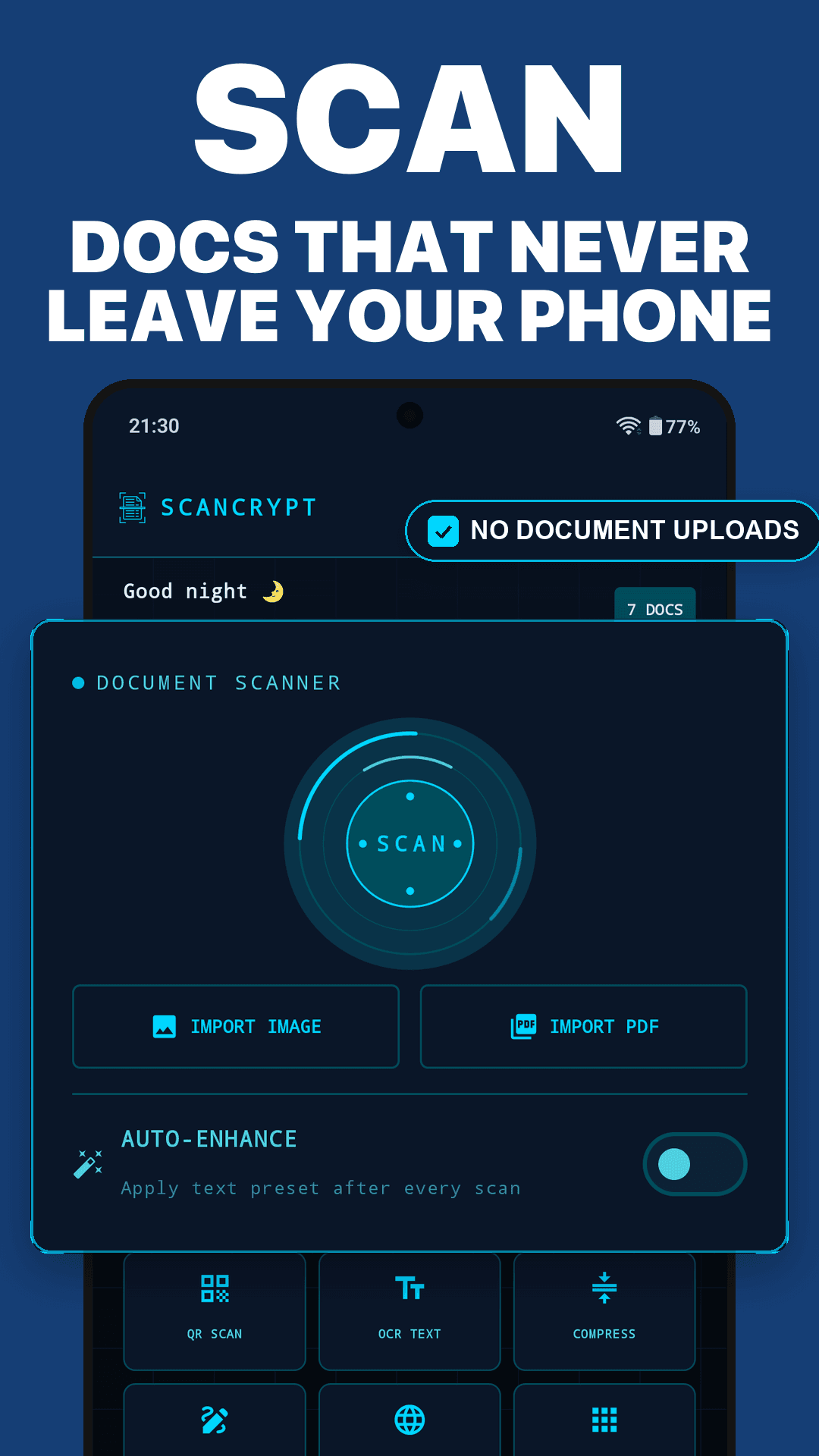 ScanCrypt screenshot 1